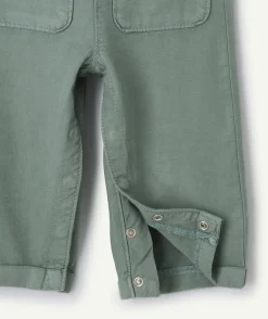 Salopette bébé garçon vert