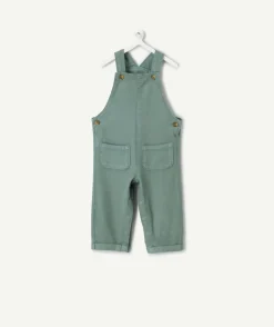 Salopette bébé garçon vert