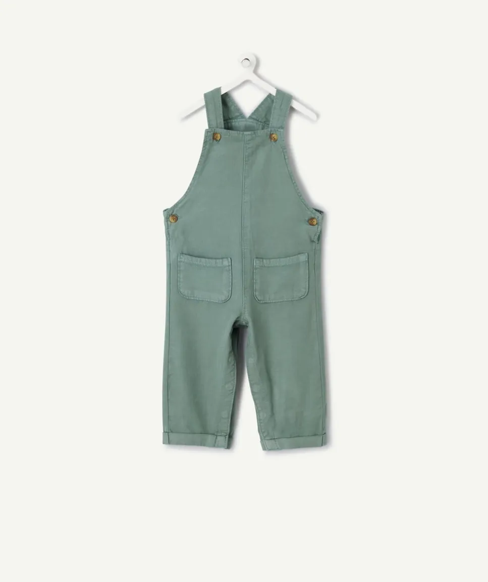 Salopette bébé garçon vert