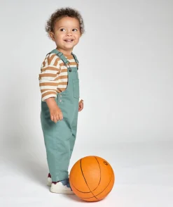 Salopette bébé garçon verte