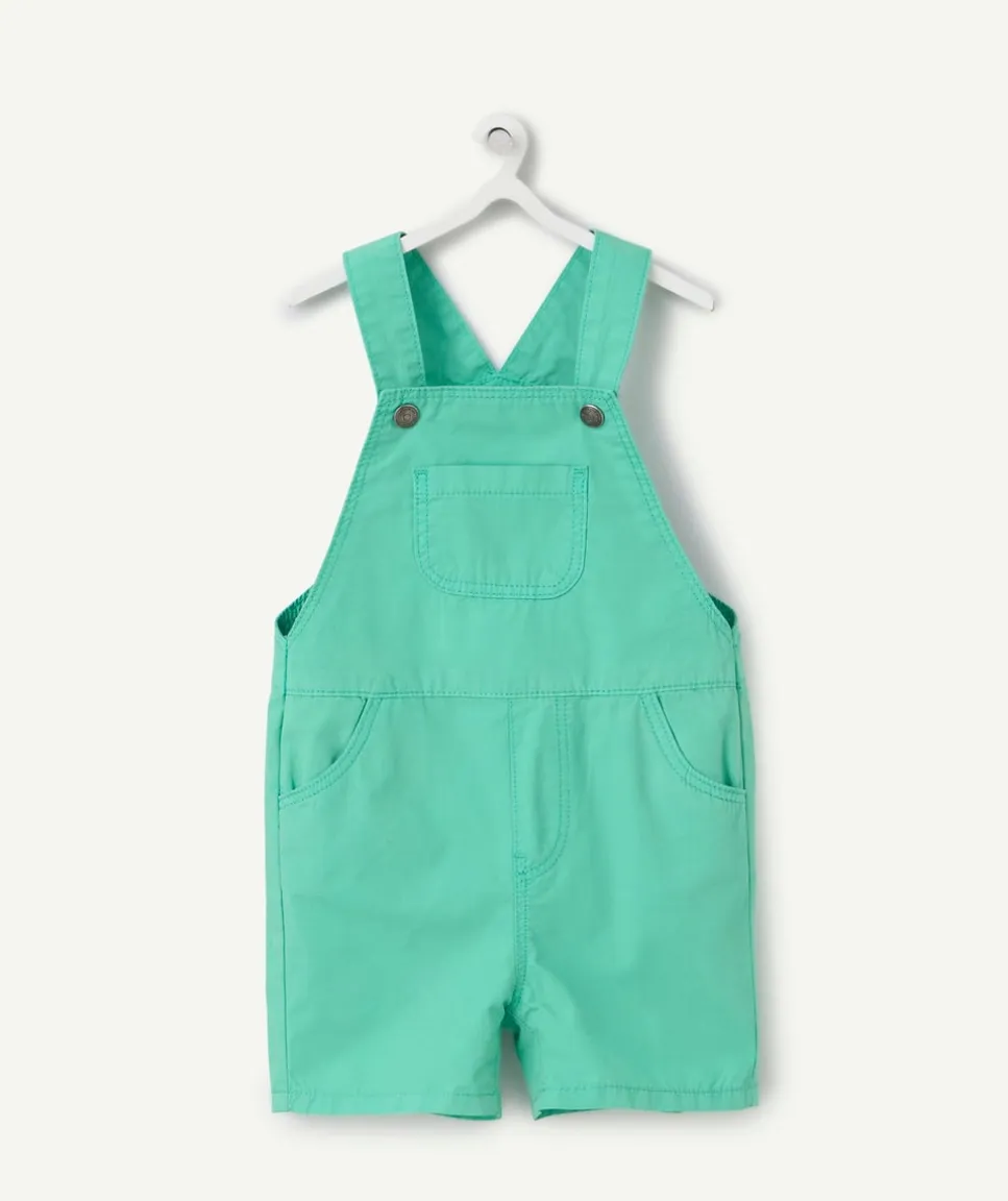 Salopette bébé garçon verte