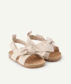 Sandales bébé fille beige