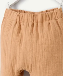 Sarouel naissance fille marron clair