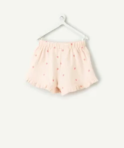 Short bébé fille imprimé fraises