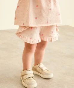 Short bébé fille imprimé fraises
