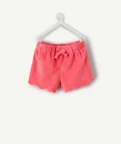 Short bébé fille rose éponge