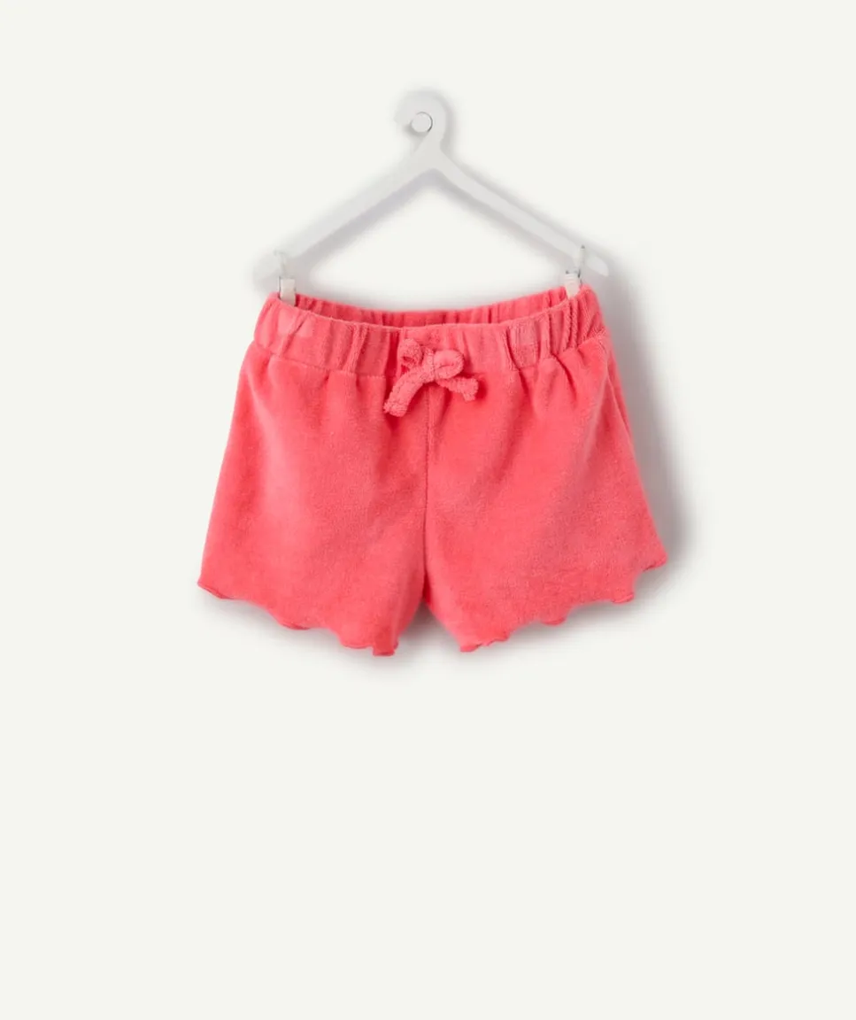 Short bébé fille rose éponge