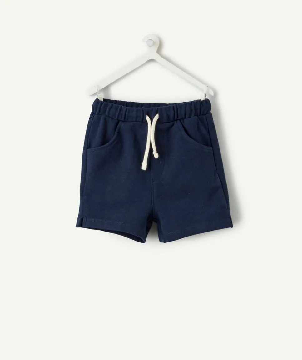 Short bébé garçon bleu marine
