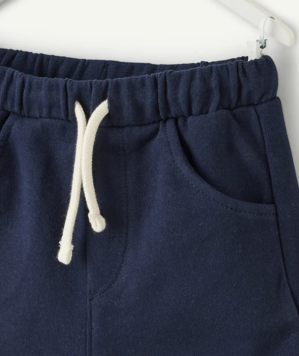 Short bébé garçon bleu marine