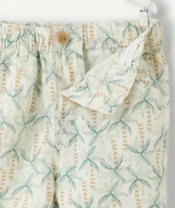 Short bébé garçon imprimé palmiers