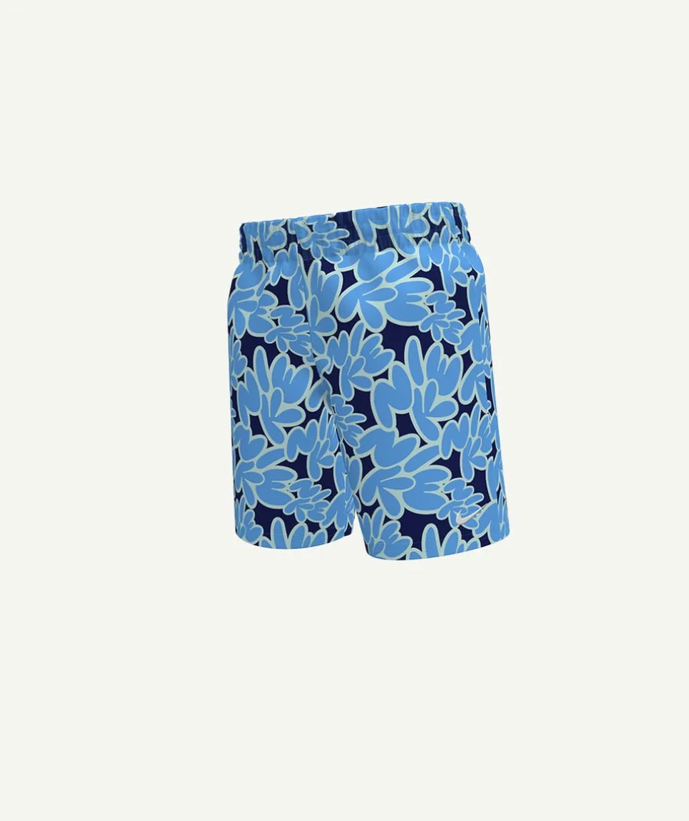 Short de bain garçon imprimé bleu nike