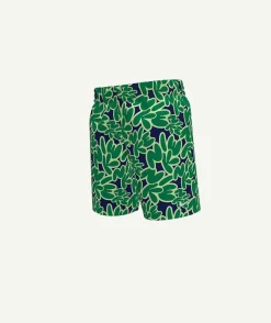 Short de bain garçon imprimé vert nike