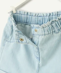 Short en jean bébé fille