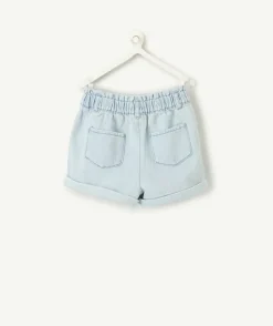 Short en jean bébé fille