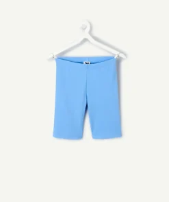 Short fille cycliste bleu
