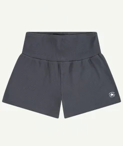 Short fille élastiqué noir
