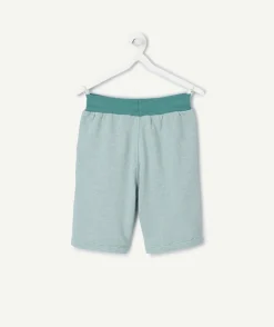 Short garçon droit vert