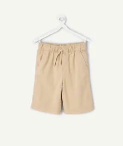 Short garçon relax beige