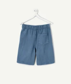 Short garçon relax bleu