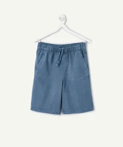 Short garçon relax bleu