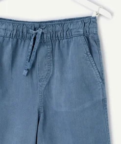 Short garçon relax bleu