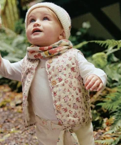 Snood bébé fille imprimé floral