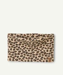 Snood bébé fille imprimé léopard