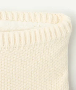 Snood bébé garçon écrue