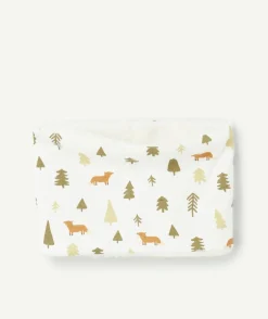 Snood bébé garçon imprimé forêt