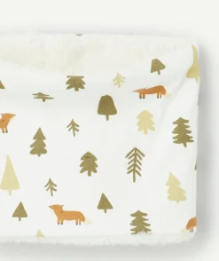 Snood bébé garçon imprimé forêt