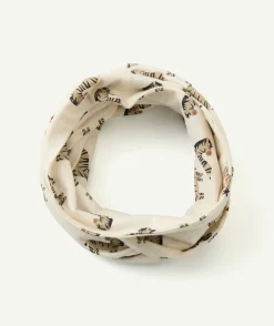 Snood bébé garçon imprimé zèbres