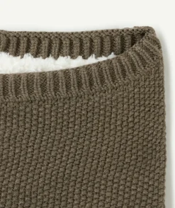 Snood bébé garçon kaki