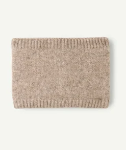 Snood bébé garçon taupe