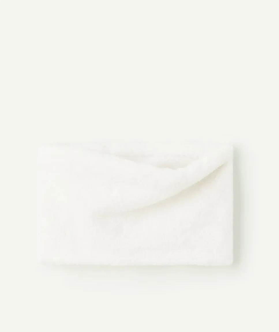 Snood fille en fausse fourrure blanc