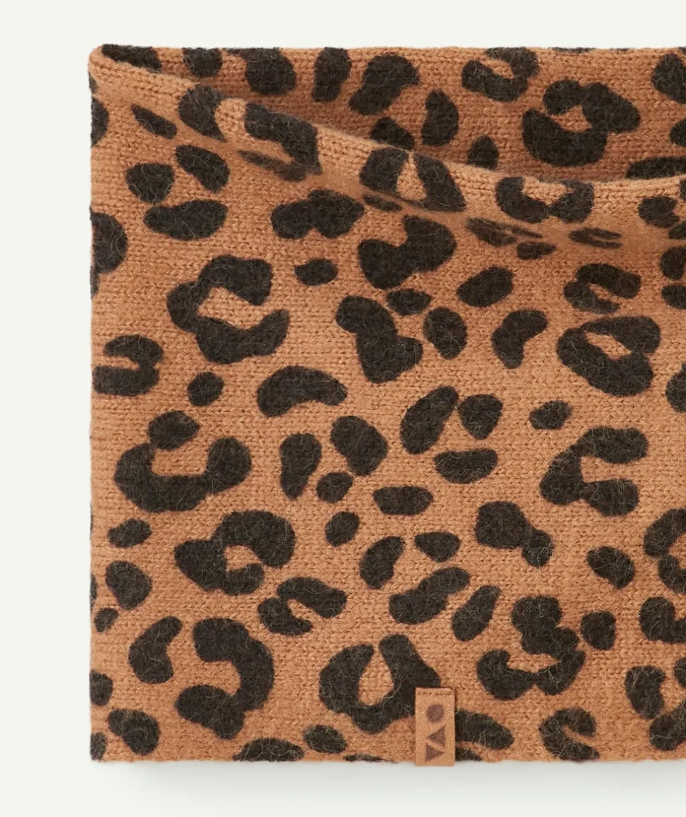 Snood fille imprimé léopard