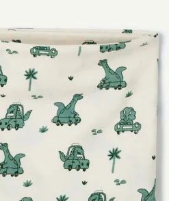 Snood léger bébé garçon imprimé dinosaures