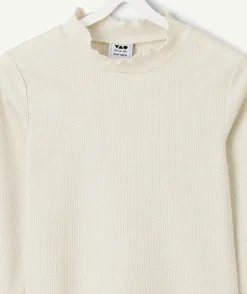 Sous-pull fille blanc