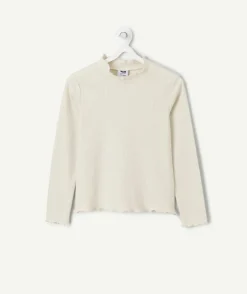 Sous-pull fille blanc