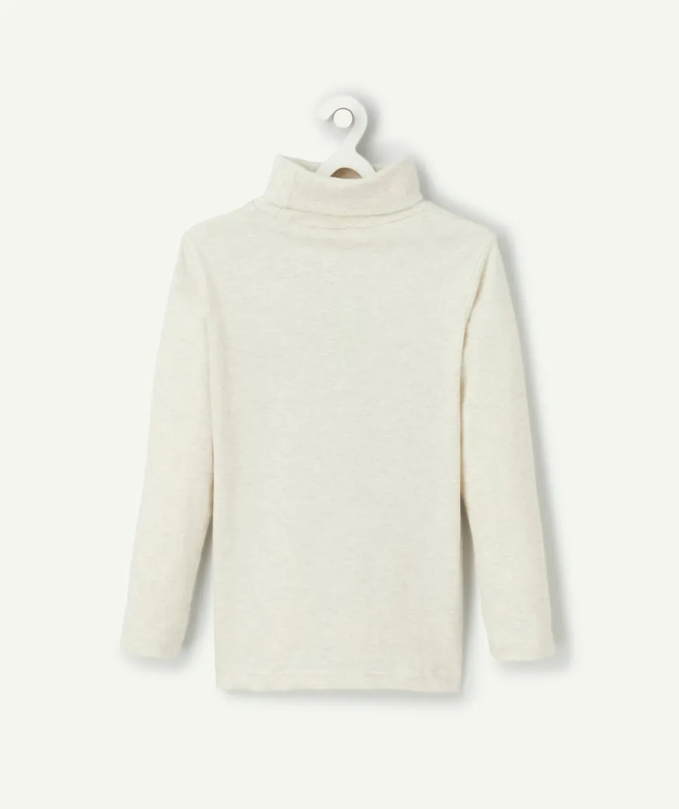 Sous-pull garçon écru