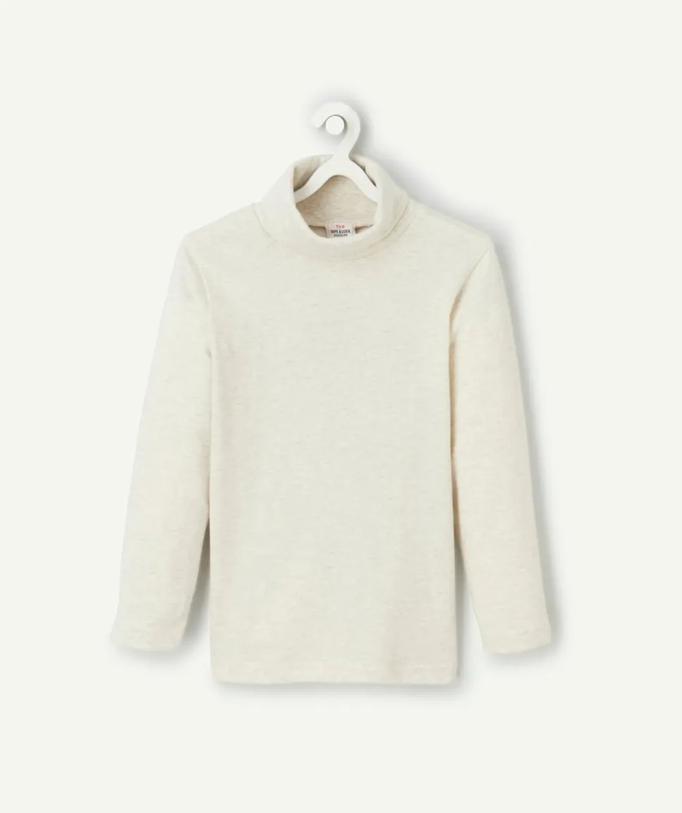 Sous-pull garçon écru