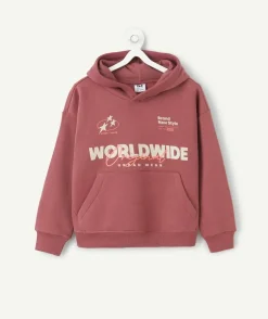 Sweat à capuche garçon imprimé streetwear