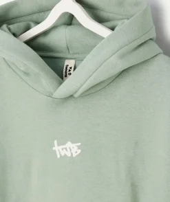Sweat garçon vert imprimé