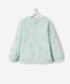 Sweat manches longues bébé garçon 100% coton imprimé oiseau