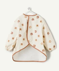 Tablier bébé garçon imprimé oursons