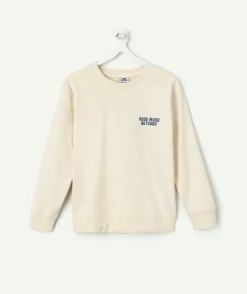 Tee-shirt manches longues garçon imprimé dos
