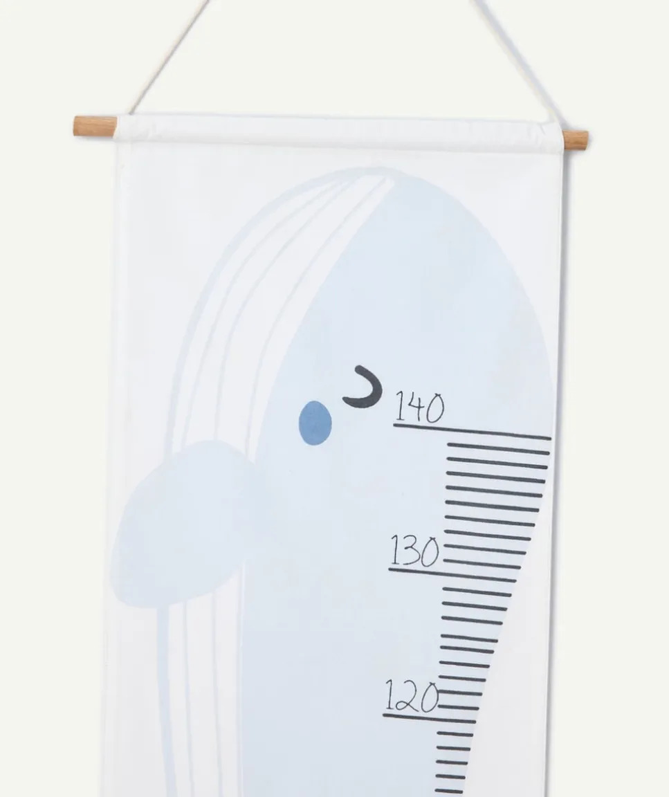 Toise baleine en coton blanc