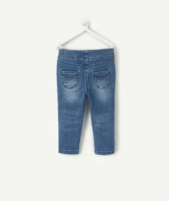 Tregging bébé fille denim usé