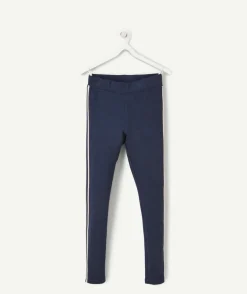 Tregging fille bleu marine