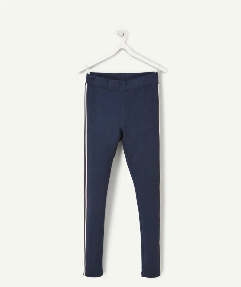 Tregging fille bleu marine