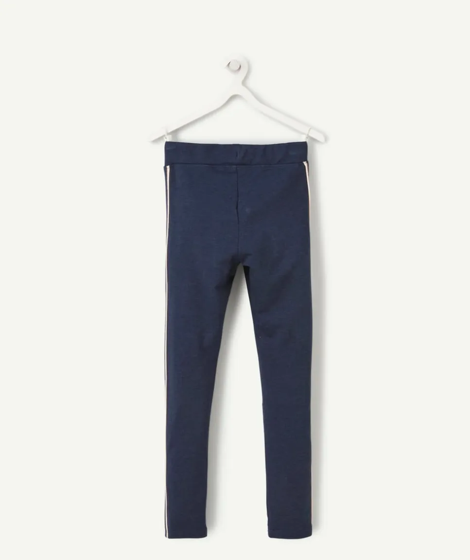 Tregging fille bleu marine